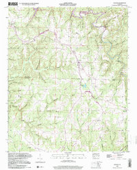 Download a high-resolution, GPS-compatible USGS topo map for Hodges, AL (2000 edition)