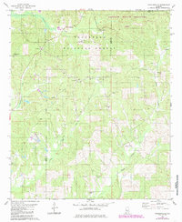 Download a high-resolution, GPS-compatible USGS topo map for Hogglesville, AL (1985 edition)