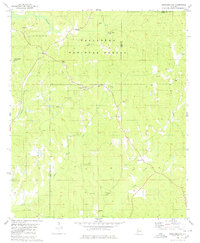 Download a high-resolution, GPS-compatible USGS topo map for Hogglesville, AL (1980 edition)