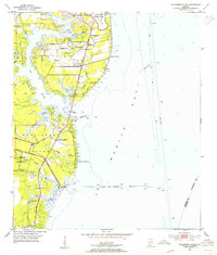 Download a high-resolution, GPS-compatible USGS topo map for Hollingers Island, AL (1955 edition)