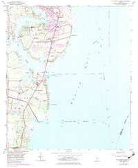 Download a high-resolution, GPS-compatible USGS topo map for Hollingers Island, AL (1983 edition)