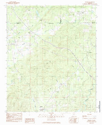Download a high-resolution, GPS-compatible USGS topo map for Hollins, AL (1984 edition)
