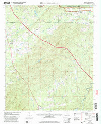 Download a high-resolution, GPS-compatible USGS topo map for Hollins, AL (2004 edition)