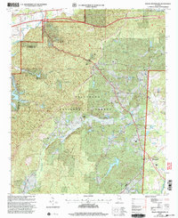 Download a high-resolution, GPS-compatible USGS topo map for Hollis Crossroads, AL (2004 edition)