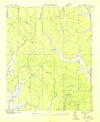 Download a high-resolution, GPS-compatible USGS topo map for Hollytree, AL (1936 edition)