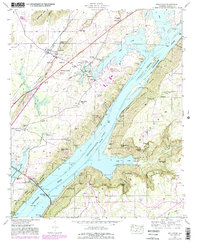Download a high-resolution, GPS-compatible USGS topo map for Hollywood, AL (1981 edition)
