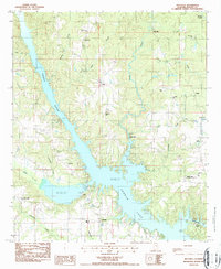 Download a high-resolution, GPS-compatible USGS topo map for Holtville, AL (1987 edition)
