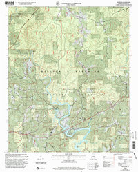 Download a high-resolution, GPS-compatible USGS topo map for Houston, AL (2003 edition)