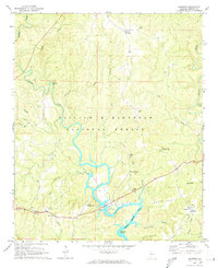 Download a high-resolution, GPS-compatible USGS topo map for Houston, AL (1973 edition)