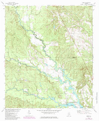 Download a high-resolution, GPS-compatible USGS topo map for Howe, AL (1985 edition)