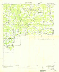Download a high-resolution, GPS-compatible USGS topo map for Hulaco, AL (1936 edition)