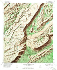 Download a high-resolution, GPS-compatible USGS topo map for Hyatt Gap, AL (1963 edition)