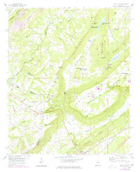 Download a high-resolution, GPS-compatible USGS topo map for Hyatt Gap, AL (1978 edition)