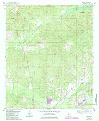 Download a high-resolution, GPS-compatible USGS topo map for Ingram, AL (1985 edition)