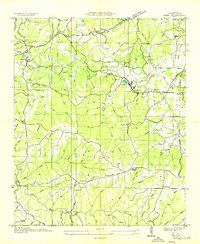 Download a high-resolution, GPS-compatible USGS topo map for Isbell, AL (1936 edition)