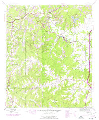 Download a high-resolution, GPS-compatible USGS topo map for Isbell, AL (1977 edition)