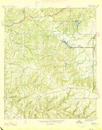 Download a high-resolution, GPS-compatible USGS topo map for Isbell, AL (1947 edition)