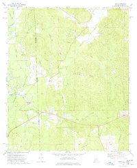Download a high-resolution, GPS-compatible USGS topo map for Isney, AL (1977 edition)