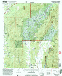 Download a high-resolution, GPS-compatible USGS topo map for Jacksonville East, AL (2004 edition)