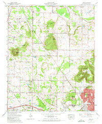 Download a high-resolution, GPS-compatible USGS topo map for Jeff, AL (1972 edition)