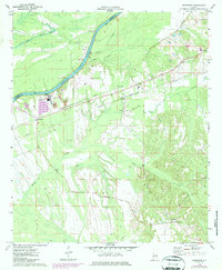 Download a high-resolution, GPS-compatible USGS topo map for Jefferson, AL (1987 edition)