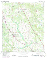 Download a high-resolution, GPS-compatible USGS topo map for Jemison East, AL (1984 edition)