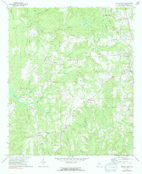 Download a high-resolution, GPS-compatible USGS topo map for Jemison West, AL (1991 edition)