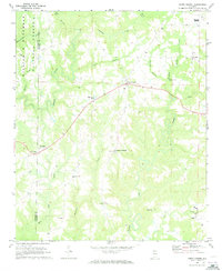 Download a high-resolution, GPS-compatible USGS topo map for Jones Chapel, AL (1973 edition)