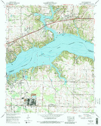 Download a high-resolution, GPS-compatible USGS topo map for Killen, AL (1991 edition)