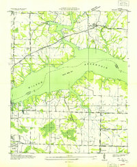 Download a high-resolution, GPS-compatible USGS topo map for Killen, AL (1936 edition)