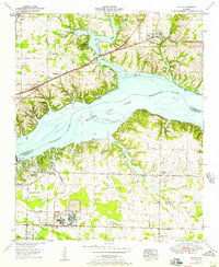 Download a high-resolution, GPS-compatible USGS topo map for Killen, AL (1957 edition)