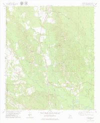 Download a high-resolution, GPS-compatible USGS topo map for Kimbrough, AL (1979 edition)