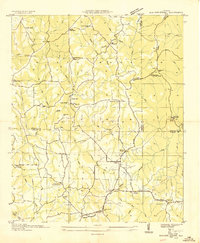 Download a high-resolution, GPS-compatible USGS topo map for Kinlock Spring, AL (1936 edition)