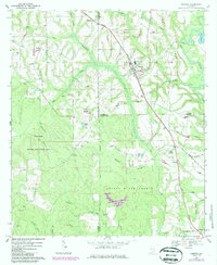 Download a high-resolution, GPS-compatible USGS topo map for Kinston, AL (1986 edition)