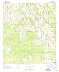 Download a high-resolution, GPS-compatible USGS topo map for Kinston, AL (1971 edition)