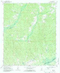 Download a high-resolution, GPS-compatible USGS topo map for Kirk, AL (1987 edition)