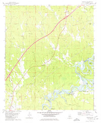 Download a high-resolution, GPS-compatible USGS topo map for Knoxville, AL (1980 edition)