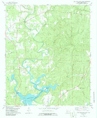 Download a high-resolution, GPS-compatible USGS topo map for Lake Tuscaloosa North, AL (1986 edition)