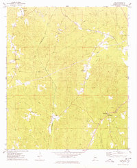 Download a high-resolution, GPS-compatible USGS topo map for Land, AL (1978 edition)