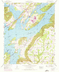 Download a high-resolution, GPS-compatible USGS topo map for Langston, AL (1972 edition)