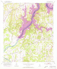 Download a high-resolution, GPS-compatible USGS topo map for Laniers, AL (1973 edition)