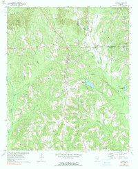 Download a high-resolution, GPS-compatible USGS topo map for Lapine, AL (1991 edition)
