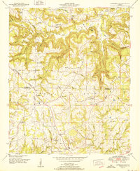 Download a high-resolution, GPS-compatible USGS topo map for Lawrence Cove, AL (1951 edition)