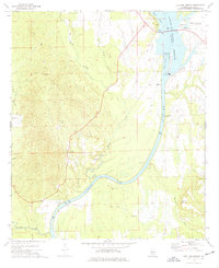 Download a high-resolution, GPS-compatible USGS topo map for Lee Long Bridge, AL (1977 edition)