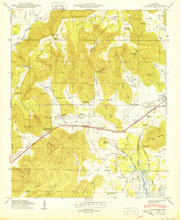 Download a high-resolution, GPS-compatible USGS topo map for Lim Rock, AL (1950 edition)