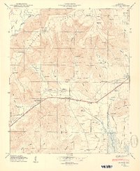 Download a high-resolution, GPS-compatible USGS topo map for Lim Rock, AL (1950 edition)