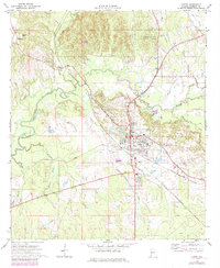Download a high-resolution, GPS-compatible USGS topo map for Linden, AL (1984 edition)