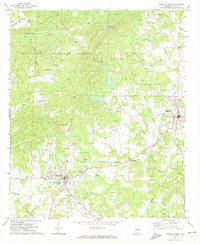Download a high-resolution, GPS-compatible USGS topo map for Lineville West, AL (1974 edition)