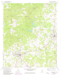 Download a high-resolution, GPS-compatible USGS topo map for Lineville West, AL (1980 edition)