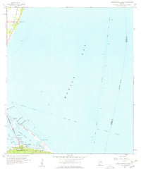 Download a high-resolution, GPS-compatible USGS topo map for Little Dauphin Island, AL (1958 edition)